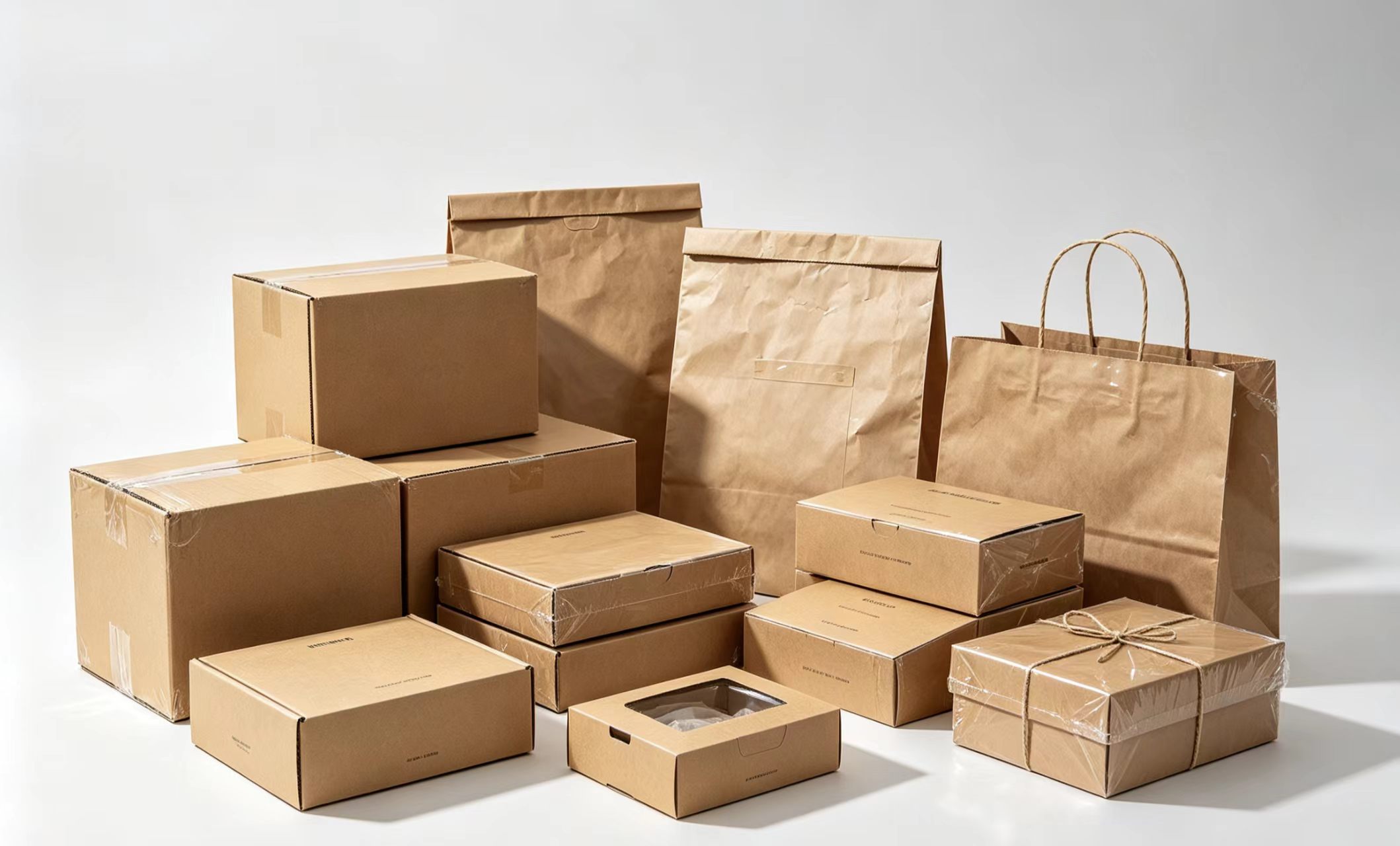 Eco packaging factory banner